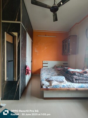 Bedroom in 2.5 BHK Apartment at Govind Dham Chs, Kalwa – for Sale