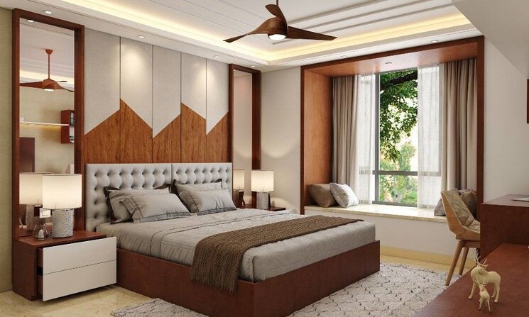 Bedroom, anand niketan 4 Bedroom 400 Sq.Yd. Builder Floor In Anand Niketan Delhi 8912072