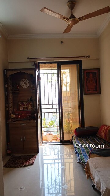 Bedroom in 3.5 BHK Apartment at Shree Nandanvan homes, Kalwa – for Rent