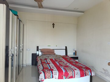 Bedroom in 3.5 BHK Apartment at Shree Nandanvan homes, Kalwa – for Rent