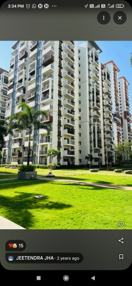 3 BHK + Pooja Room Apartment For Rent in Aparna Sarovar Zenith