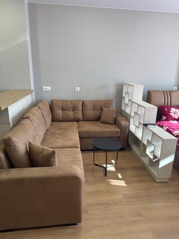 Living Room in 4 BHK Apartment at Whispering Heights, Malad West – for Rent