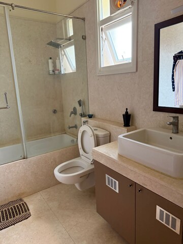 Bathroom in 4 BHK Villa at Prestige Mayberry, Chansandra – for Rent