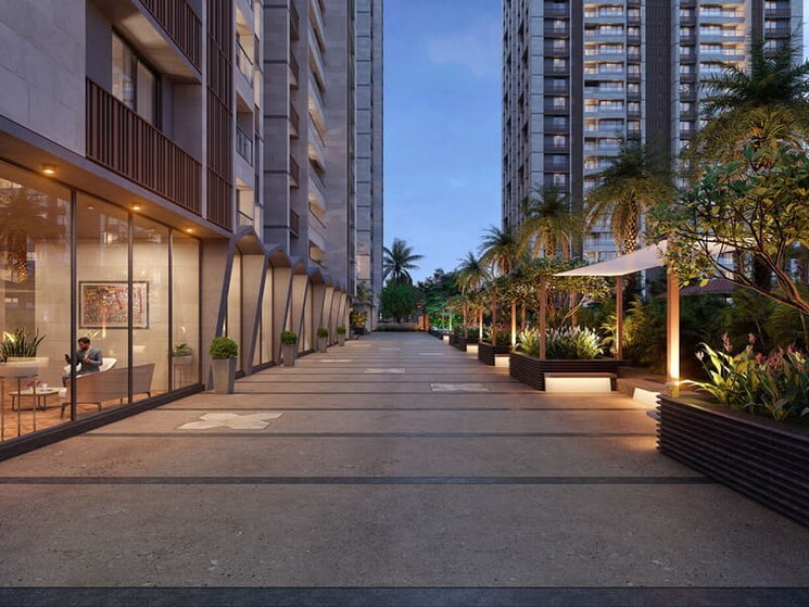 Exterior View, deep-indraprasth-shivanta 3 Bedroom 2400 Sq.Ft. Apartment In Ambli Road Ahmedabad 8912127