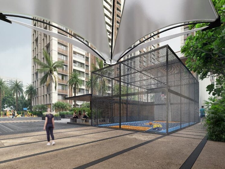 Exterior View, deep-indraprasth-shivanta 3 Bedroom 2400 Sq.Ft. Apartment In Ambli Road Ahmedabad 8912127