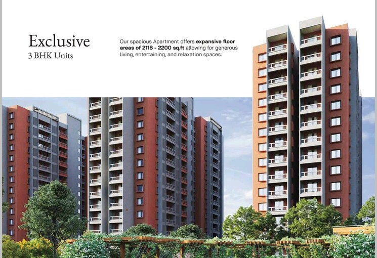 Exterior View, modern-engrace-vista 3 Bedroom 2200 Sq.Ft. Apartment In Sarjapur Road Bangalore 8912322