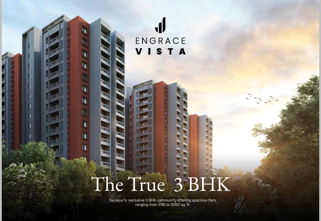 3 BHK 2200 Sq.Ft. Apartment in Modern Engrace Vista