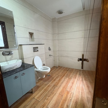 Bathroom in 2 BHK Builder Floor at Ansal API Esencia, Sector 67 – for Rent