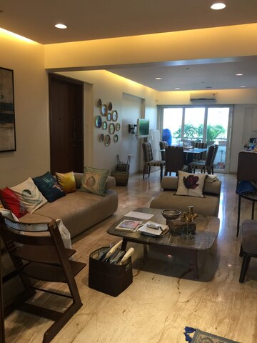 Living Room in 4 BHK Apartment at Shapoorji Pallonji The Imperial, Tardeo – for Sale