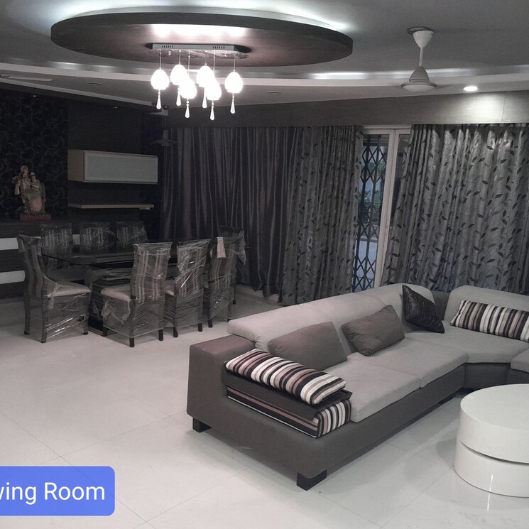 Living Room, siddhi-siddhi-grandeur 4 Bedroom 3300 Sq.Ft. Apartment In Kharghar Sector 19 Navi Mumbai 8912504