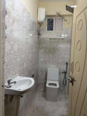 Bathroom in 2 BHK Builder Floor at Financial District – for Rent