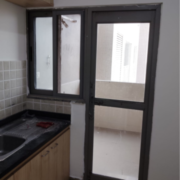 Kitchen in 2 BHK Apartment at Orchid Woods, Hennur Road – for Rent