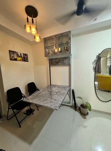 Master Bedroom in 1 BHK Apartment at Bhoomi Acres, Waghbil – for Sale