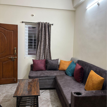 Living Room in 2 BHK Builder Floor at Financial District – for Rent