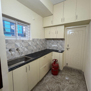 Kitchen in 2 BHK Builder Floor at Financial District – for Rent