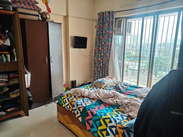 Bedroom in 2 BHK Apartment at Shubham Atlantis, Kopar Khairane – for Sale