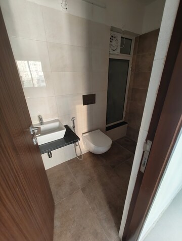 Bathroom in 1 BHK Apartment at Sheth Irene, Malad West – for Rent