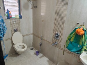 Bathroom in 2 BHK Apartment at Shubham Atlantis, Kopar Khairane – for Sale