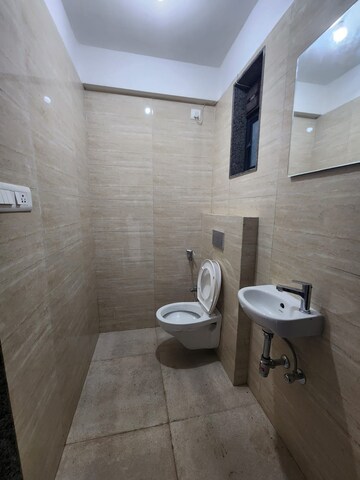 Bathroom in 2 BHK Apartment at Omkar Signet, Malad East – for Rent