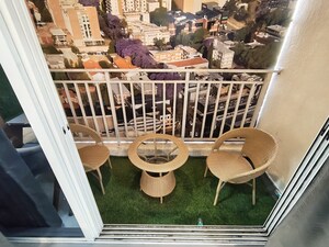 Balcony in 1 BHK Apartment at Laxmi Saptashrungi Heights, Nalasopara West – for Sale
