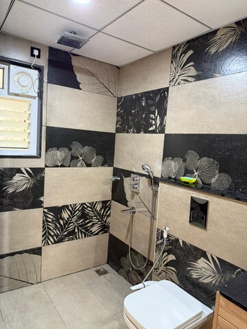 Bathroom in 3 BHK Apartment at Keya Around The Life, Whitefield – for Rent