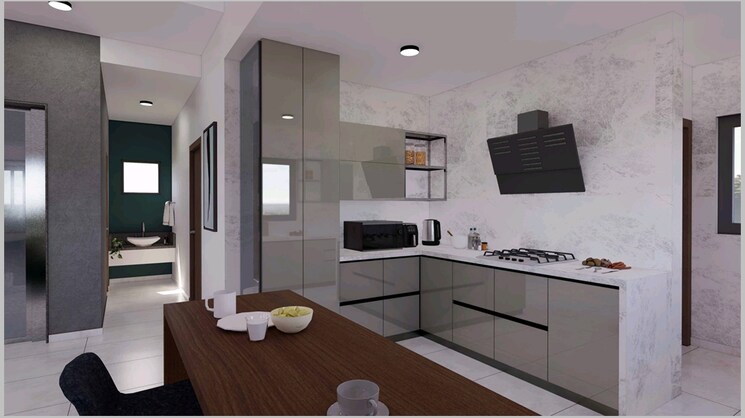 Kitchen, modern-soulace 4 Bedroom 3387 Sq.Ft. Villa In Sarjapur Road Bangalore 8912708