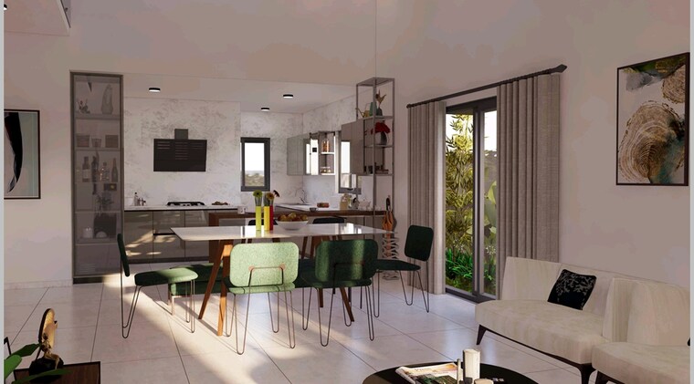 Master Bedroom, modern-soulace 4 Bedroom 3387 Sq.Ft. Villa In Sarjapur Road Bangalore 8912708