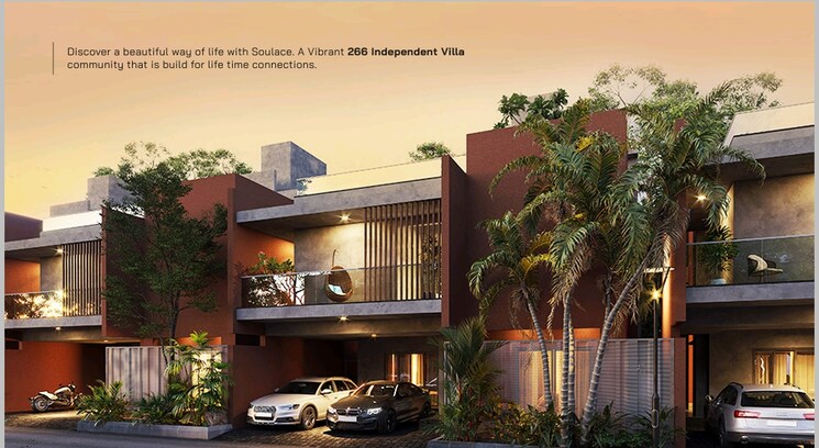 Exterior View, modern-soulace 4 Bedroom 3387 Sq.Ft. Villa In Sarjapur Road Bangalore 8912708