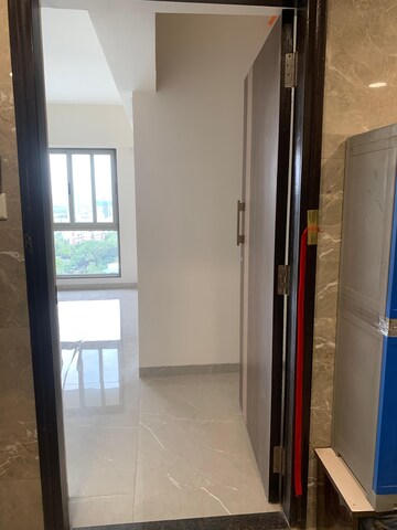 Building Lobby in 1 BHK Apartment at Ajmera Boulevard, Malad West – for Rent