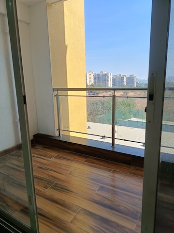 Balcony in 3 BHK Apartment at Anandtara Silicon Bay, Kalyani Nagar – for Rent