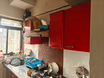 Living Room in 1 BHK Apartment at Puranik Hometown, Ghodbunder Road – for Rent
