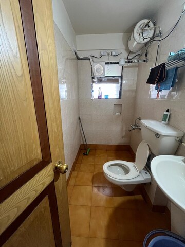 Bathroom in 2 BHK Apartment at Nyati Meadows, Wadgaon Sheri – for Rent