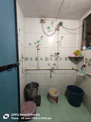 Bathroom in 1 RK Apartment at Parth Arcade, Kalwa – for Sale