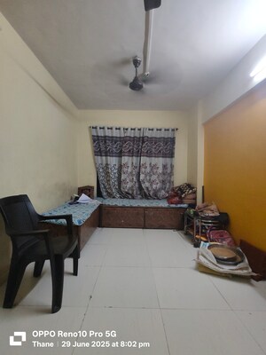Living Room in 1 RK Apartment at Parth Arcade, Kalwa – for Sale