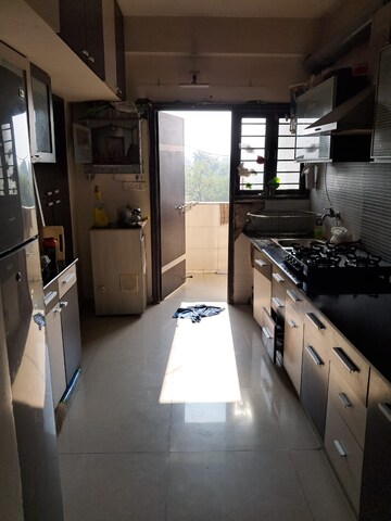 Kitchen in 3 BHK Penthouse at Science City – for Sale