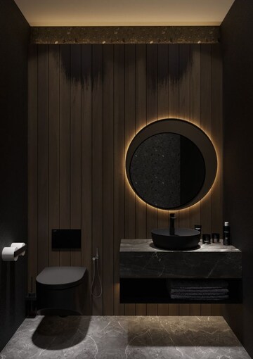 Bathroom in 2 BHK Builder Floor at Sethia Pride, Kandivali East – for Sale