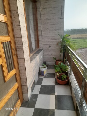 Balcony in 2 BHK Apartment at Dhakoli – for Rent