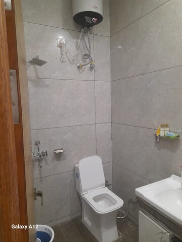 Bathroom in 2 BHK Apartment at Dhakoli – for Rent