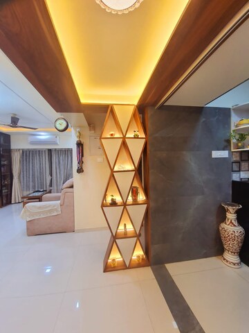 Living Room in 2 BHK Apartment at K Raheja Interface Heights, Malad West – for Rent