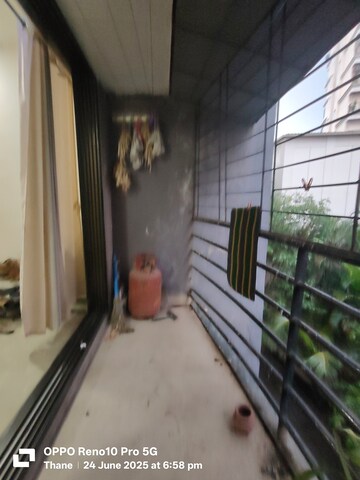 Balcony in 1 BHK Apartment at Shubham Residency Kalwa, Kalwa – for Rent