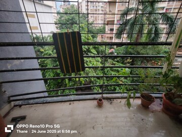 Balcony in 1 BHK Apartment at Shubham Residency Kalwa, Kalwa – for Rent
