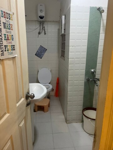 Bathroom in 3 BHK Apartment at RPS Palm Drive, Sector 88 – for Rent