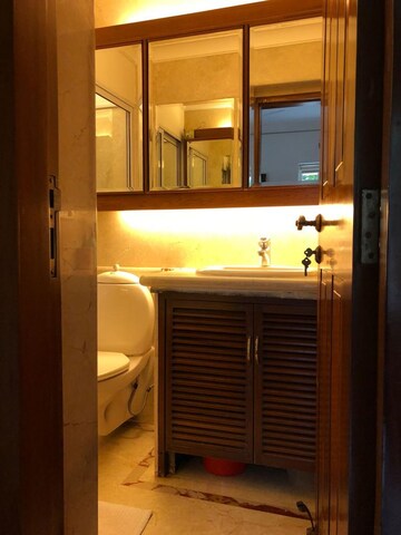 Bathroom in 3 BHK Apartment at Naperol Tower Condominium, Wadala – for Sale