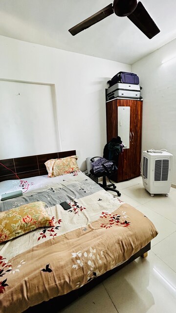 Bedroom in 2 BHK Apartment at Vaishnavi Sahil Vighnesh, Wakad – for Rent