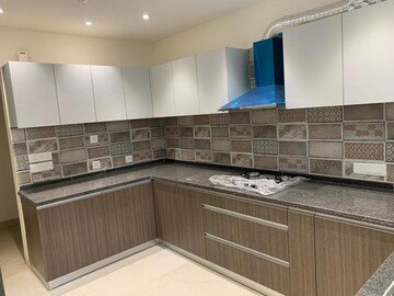 Kitchen in 4 BHK Builder Floor at South City 1 – for Rent
