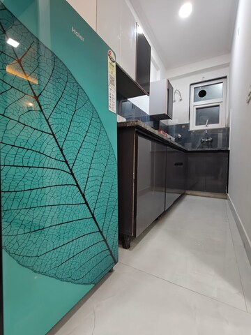 Bathroom in 1 BHK Builder Floor at Saket – for Rent
