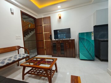 Living Room in 1 BHK Builder Floor at Saket – for Rent