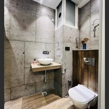 Bathroom in 3 BHK Apartment at Gmada Aerocity – for Sale