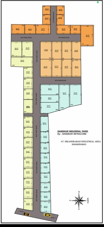 Floor Plan in  Warehouse at Sikandrapur – for Sale