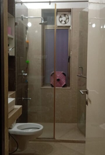 Bathroom in 2 BHK Apartment at Vasant Fiona, Pokhran Road No Two – for Rent